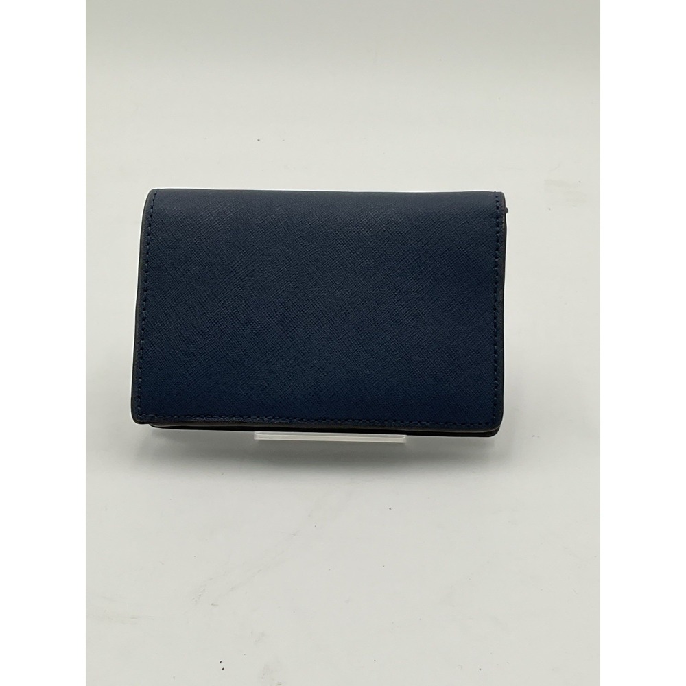 Michael Kors Navy Nylon Crossbody Bag & Navy Leather Wallet Set Gold Tone - Picture 14 of 16
